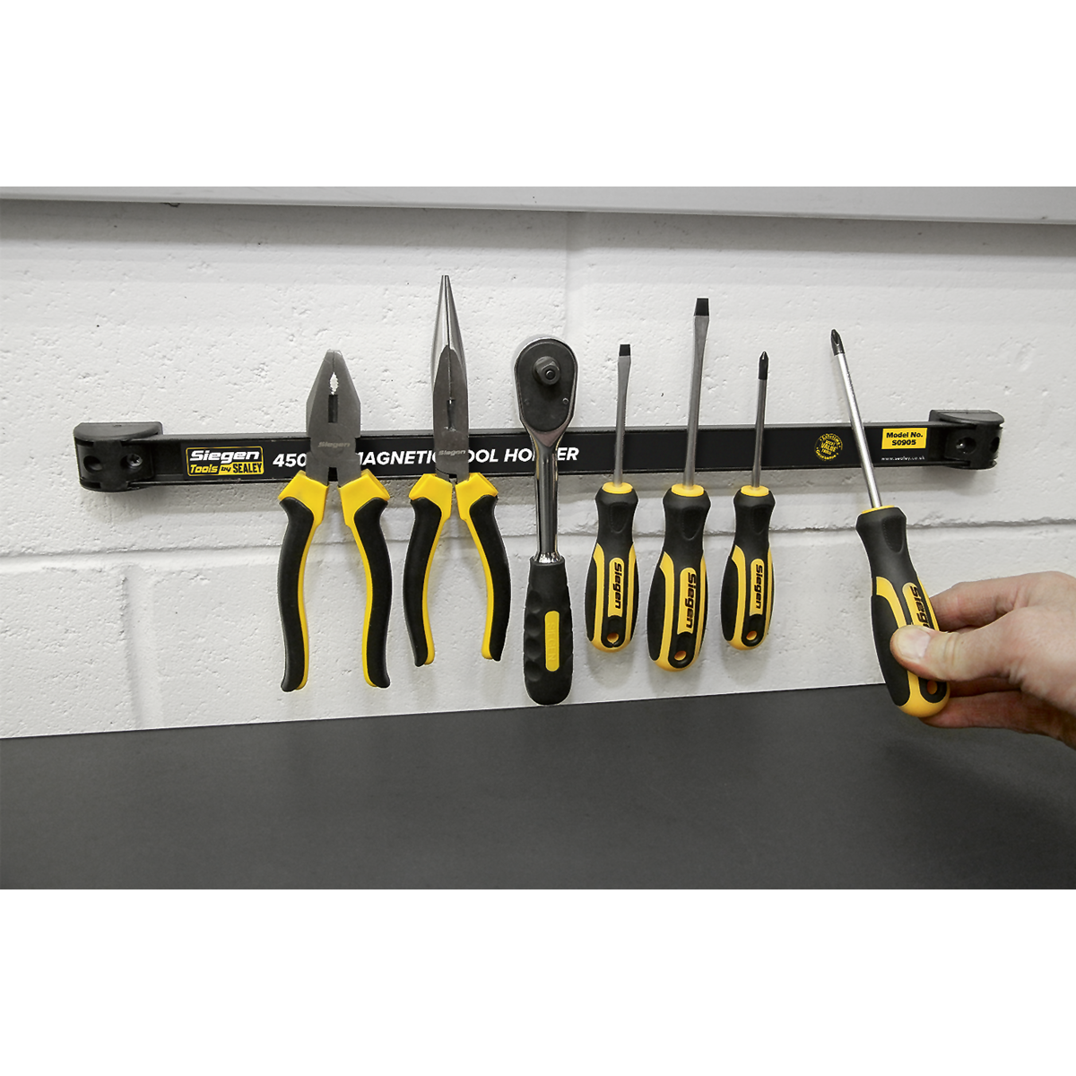 Siegen S0905 Siegen Tool Holder Magnetic 450mm