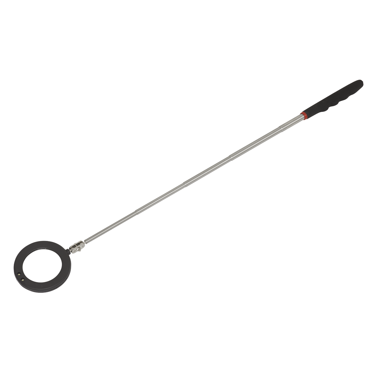 Siegen S0947 Siegen Telescopic Inspection Mirror with LED 75mm