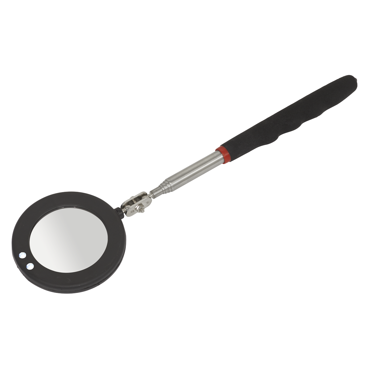 Siegen S0947 Siegen Telescopic Inspection Mirror with LED 75mm