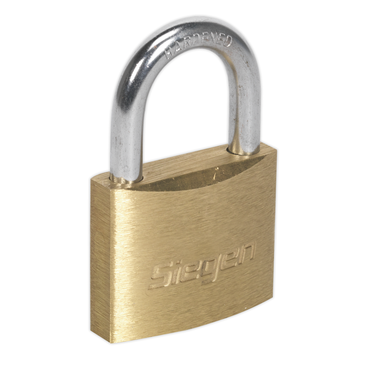 Siegen S0987 Siegen Brass Body Padlock with Brass Cylinder 40mm