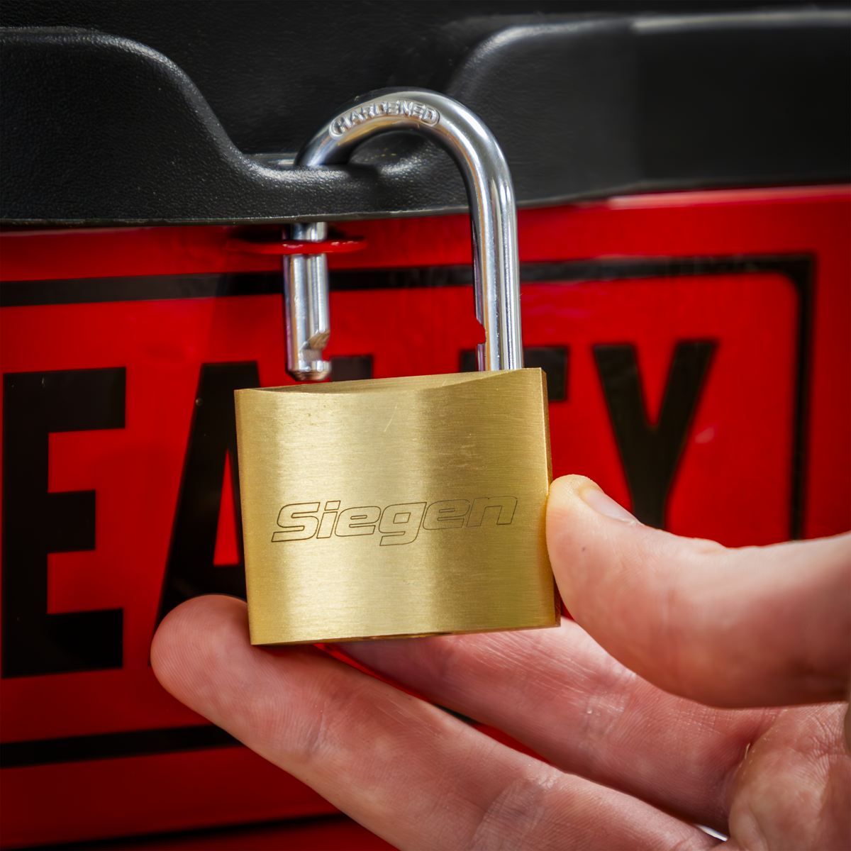 Siegen S0992 Siegen Brass Body Padlock with Brass Cylinder Keyed Alike - Pack of 4
