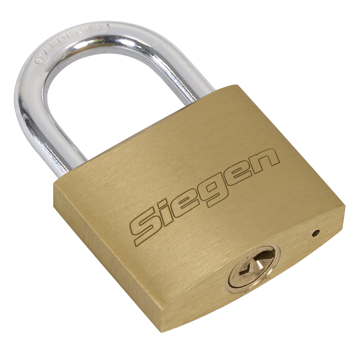 Siegen S0992 Siegen Brass Body Padlock with Brass Cylinder Keyed Alike - Pack of 4