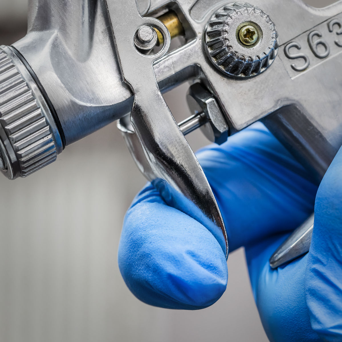 Siegen S631 Siegen General-Purpose Gravity Feed Touch-Up Spray Gun 1mm Set-Up