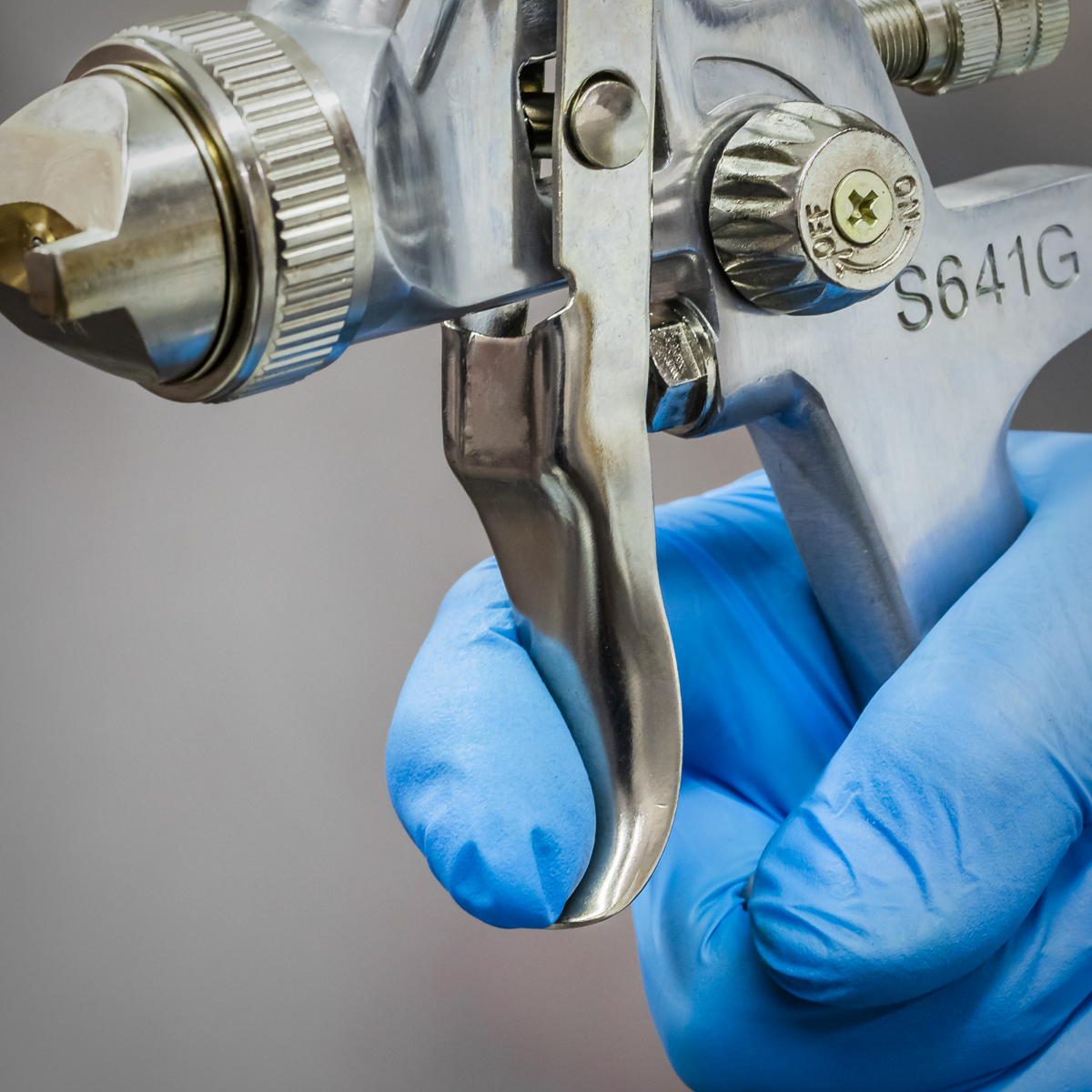 Siegen S641G Siegen General-Purpose Gravity Feed Spray Gun 1.4mm Set-Up