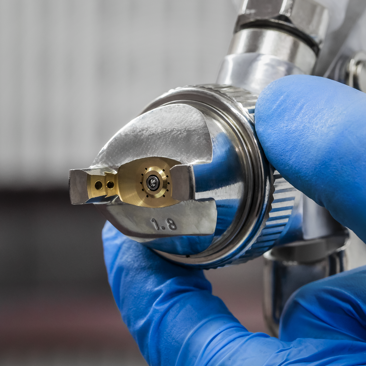 Siegen S642G Siegen General-Purpose Gravity Feed Spray Gun 1.8mm Set-Up