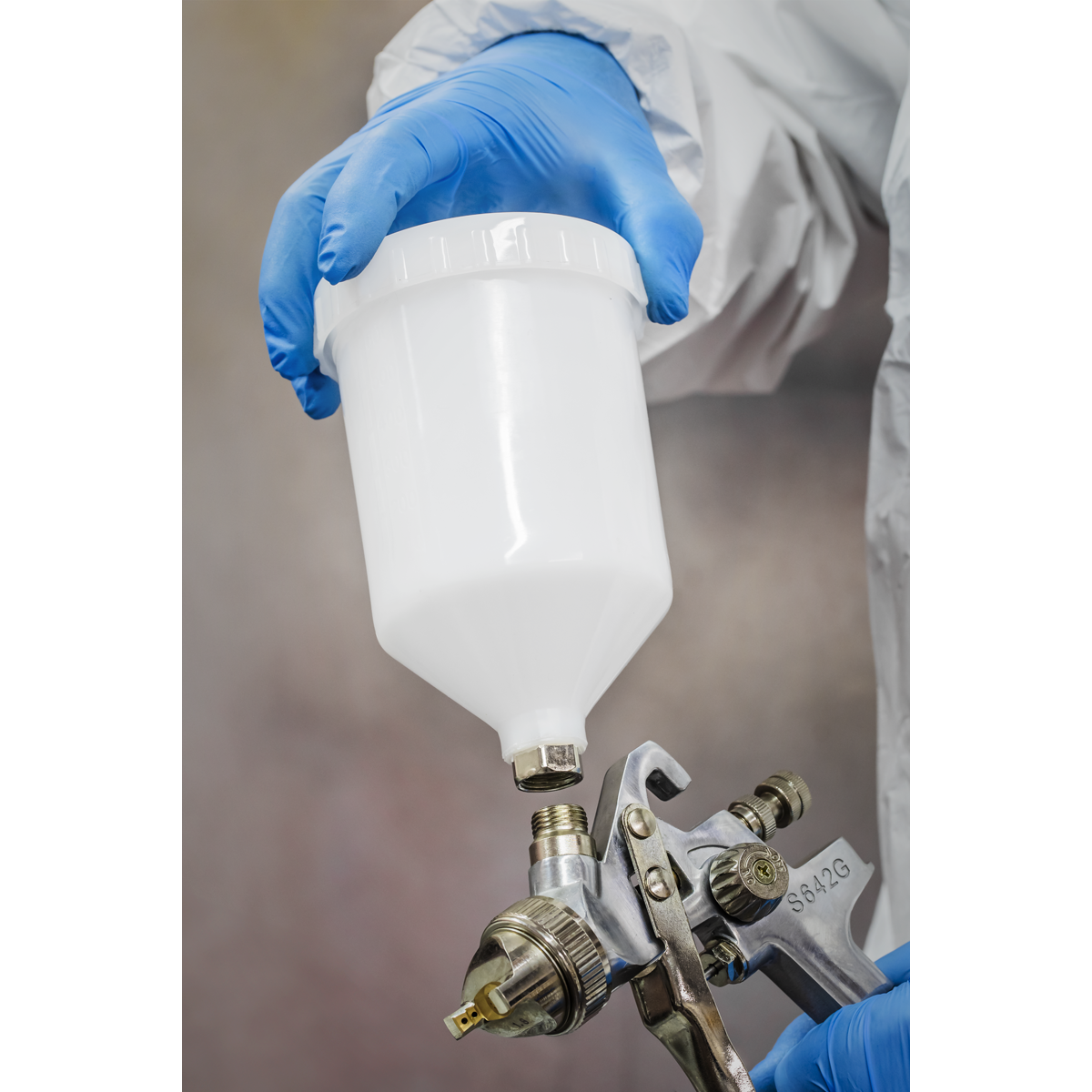 Siegen S642G Siegen General-Purpose Gravity Feed Spray Gun 1.8mm Set-Up