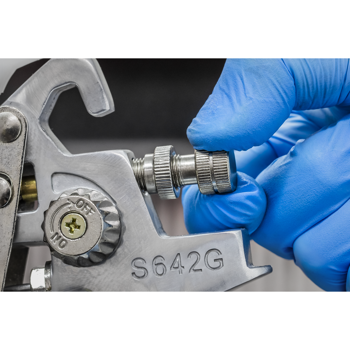 Siegen S642G Siegen General-Purpose Gravity Feed Spray Gun 1.8mm Set-Up