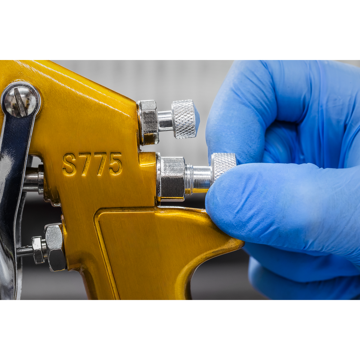 Siegen S775 Siegen Suction Feed Spray Gun 1.7mm Set-Up