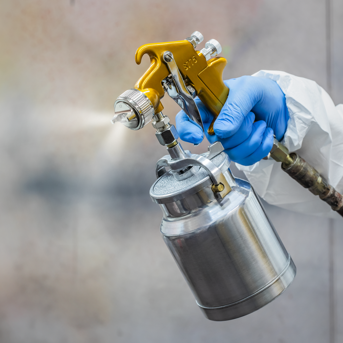 Siegen S775 Siegen Suction Feed Spray Gun 1.7mm Set-Up