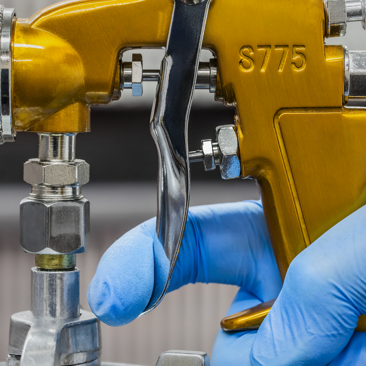 Siegen S775 Siegen Suction Feed Spray Gun 1.7mm Set-Up