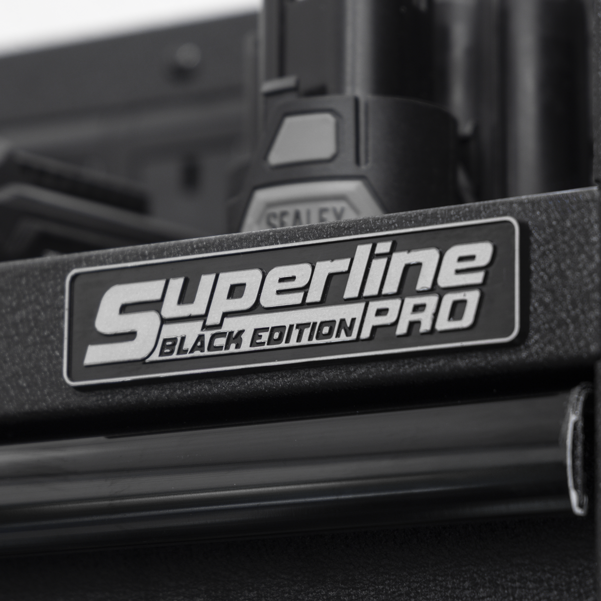 Superline Pro AP22SRBE Superline PRO® Power Tool Storage Rack with Drawer & Power Bar