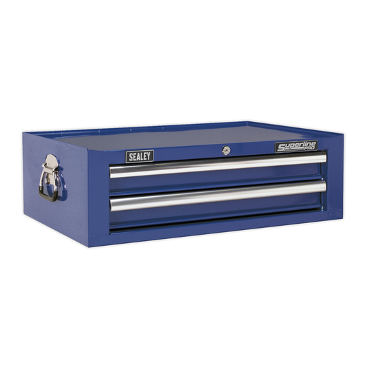 Superline Pro AP26029TC Superline PRO® Mid-Box Tool Chest 2 Drawer - Blue