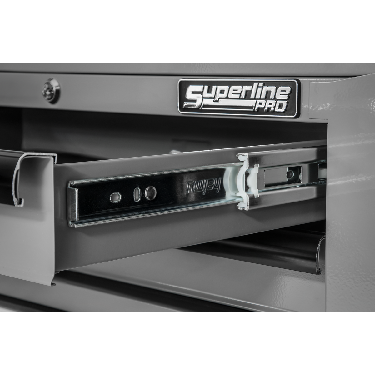 Superline Pro AP26029TG Superline PRO® Mid-Box Tool Chest 2 Drawer - Grey/Black