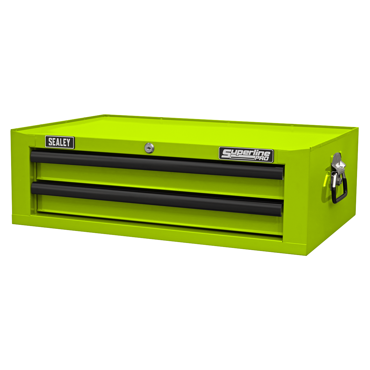 Superline Pro AP26029THV Superline PRO® Mid-Box Tool Chest 2 Drawer - Green/Black