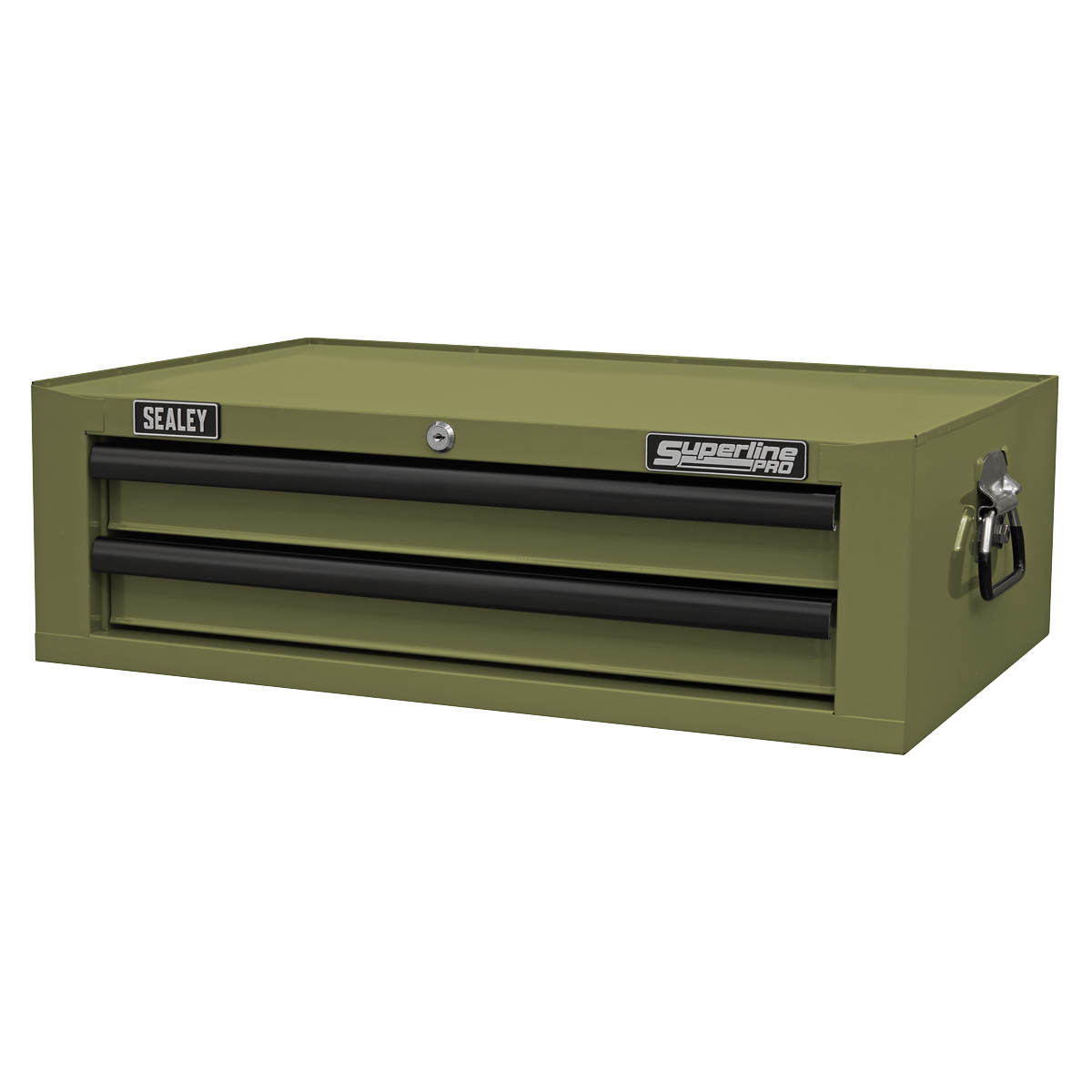Superline Pro AP26029TK Superline PRO® Mid-Box Tool Chest 2 Drawer - Khaki