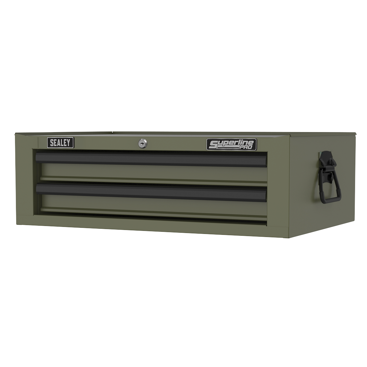 Superline Pro AP26029TK Superline PRO® Mid-Box Tool Chest 2 Drawer - Khaki