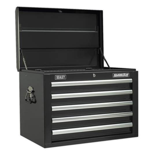 Superline Pro AP26059TB Superline PRO® Topchest 5 Drawer - Black