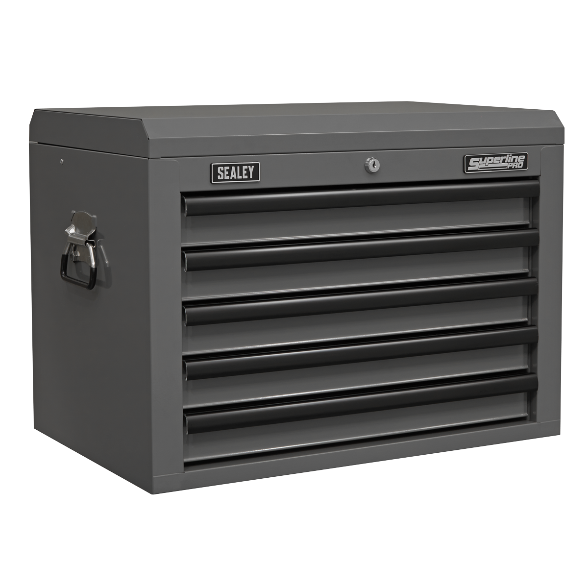 Superline Pro AP26059TG Superline PRO® Topchest 5 Drawer - Grey/Black