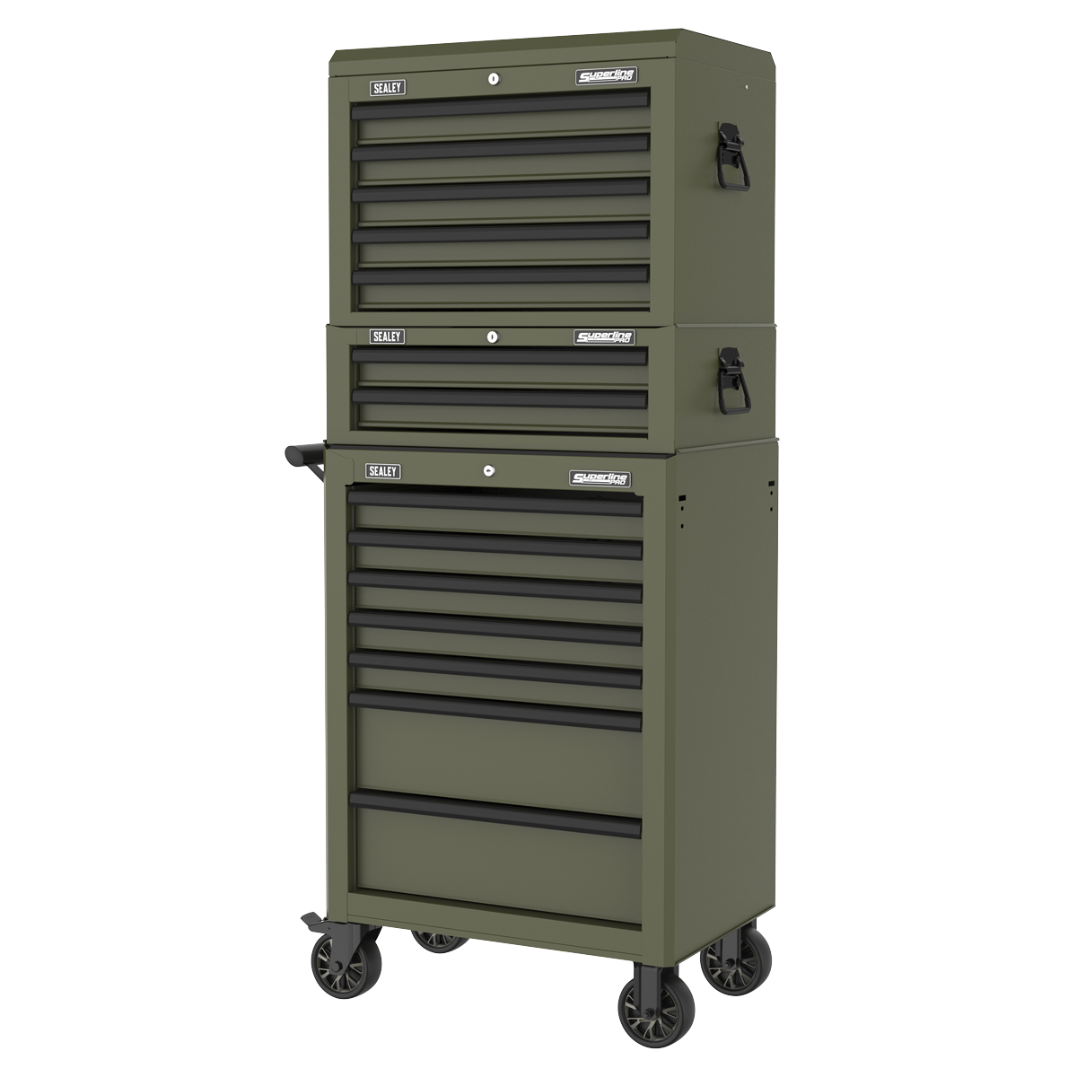 Superline Pro AP26059TK Superline PRO® Heavy-Duty Topchest 5 Drawer - Khaki