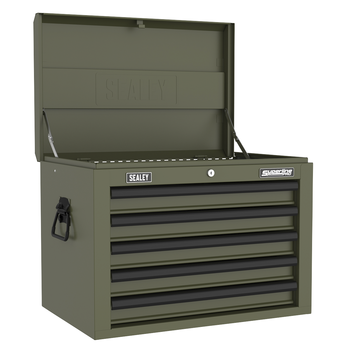 Superline Pro AP26059TK Superline PRO® Heavy-Duty Topchest 5 Drawer - Khaki