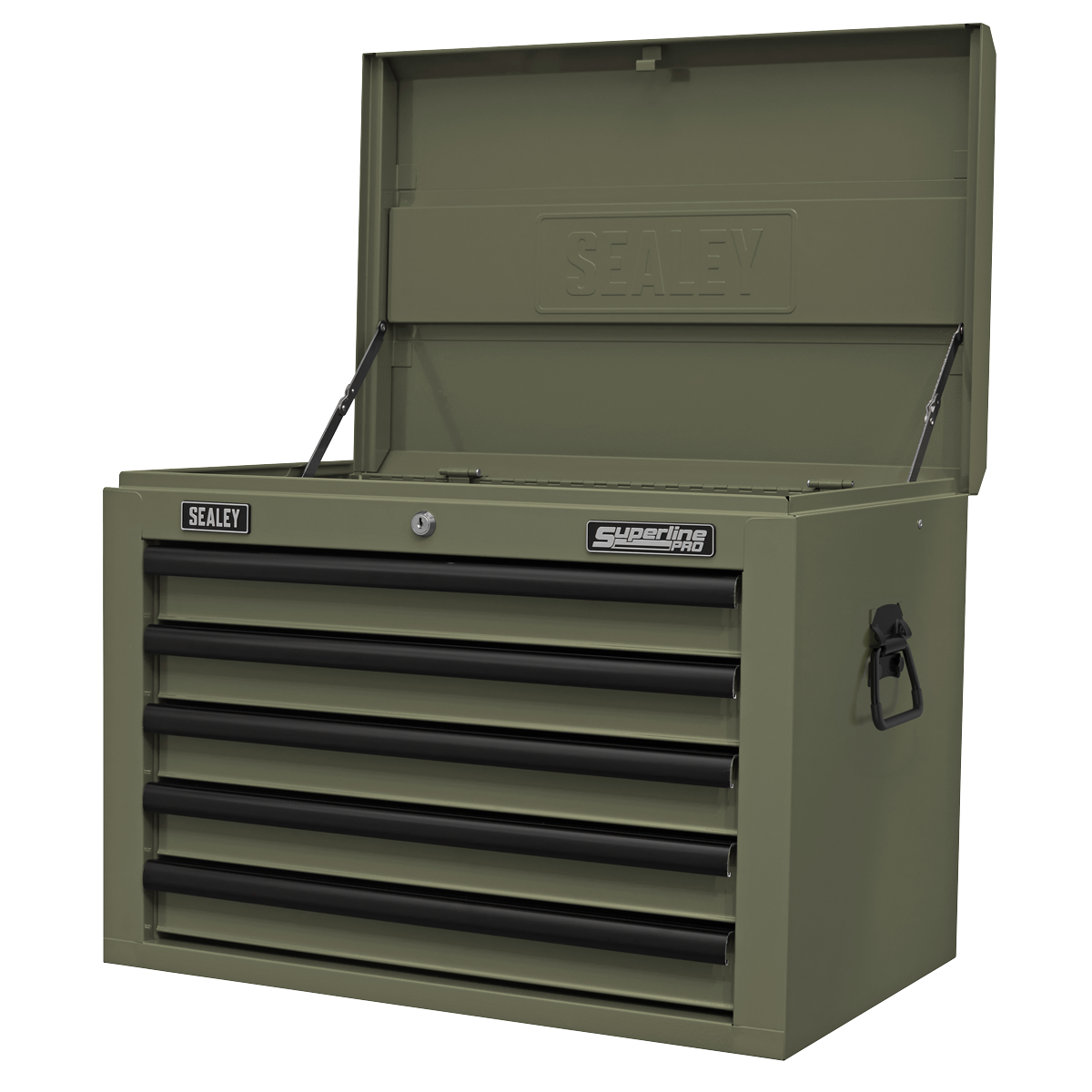 Superline Pro AP26059TK Superline PRO® Heavy-Duty Topchest 5 Drawer - Khaki