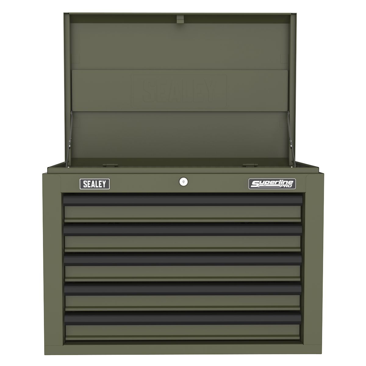 Superline Pro AP26059TK Superline PRO® Heavy-Duty Topchest 5 Drawer - Khaki