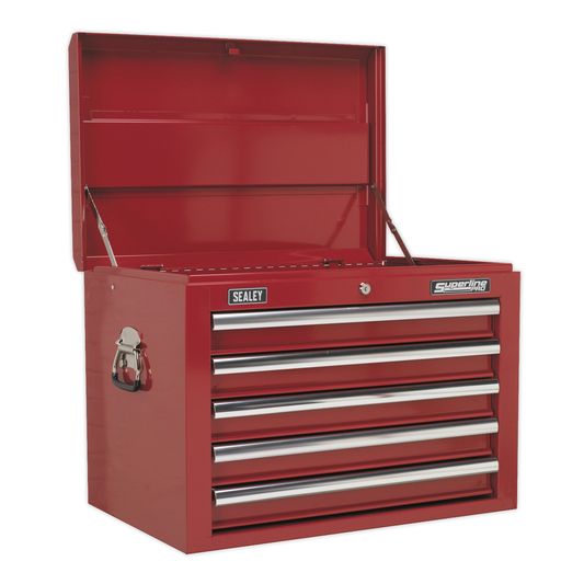 Superline Pro AP26059T Superline PRO® Topchest 5 Drawer - Red