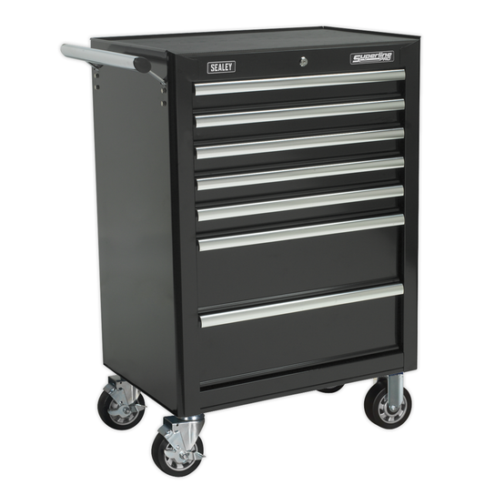 Superline Pro AP26479TB Superline PRO® Rollcab 7 Drawer - Black