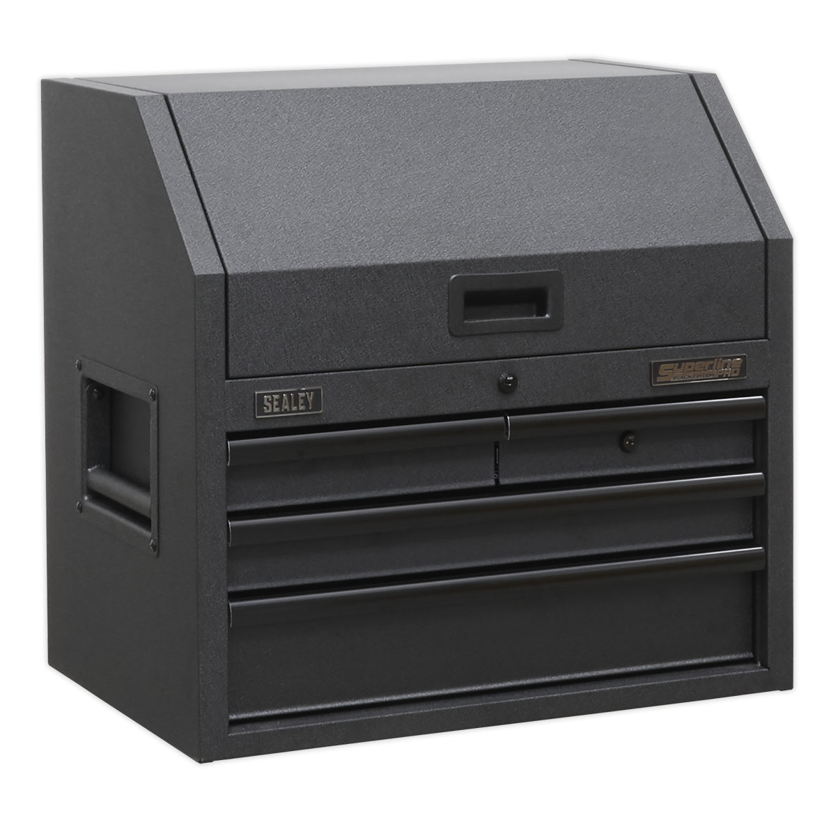Superline Pro AP2704BE Superline PRO® Black Edition Topchest with 4 Soft Close Drawers & Power Bar 660mm