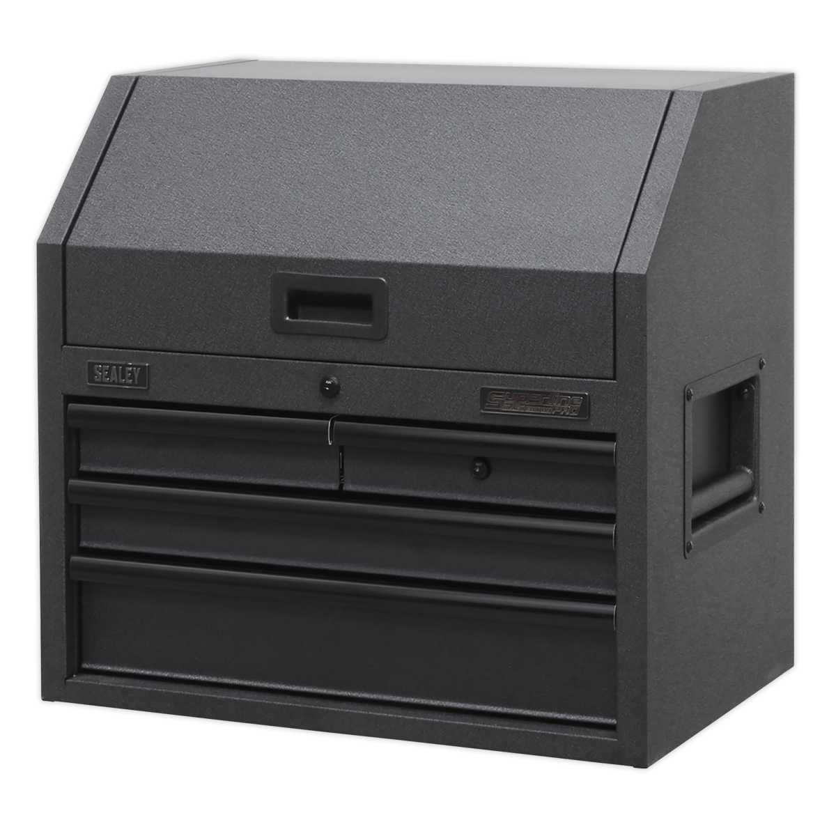 Superline Pro AP2704BE Superline PRO® Black Edition Topchest with 4 Soft Close Drawers & Power Bar 660mm