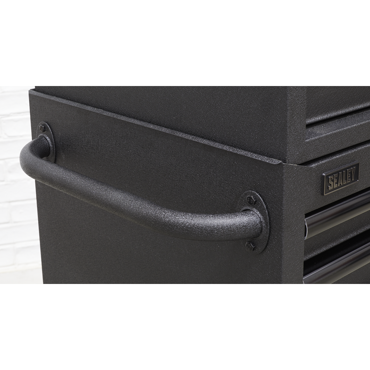 Superline Pro AP27BESTACK Superline PRO® Black Edition Tool Chest Combination with 9 Soft Close Drawers & Power Bar