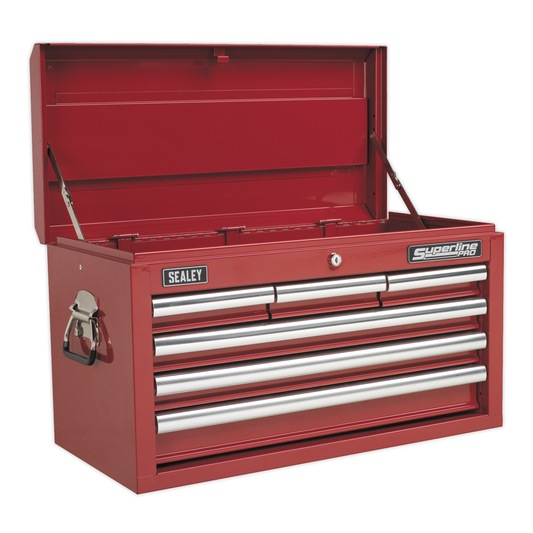 Superline Pro AP33069 Superline PRO® Topchest 6 Drawer - Red