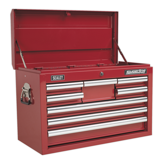Superline Pro AP33089 Superline PRO® Topchest 8 Drawer - Red