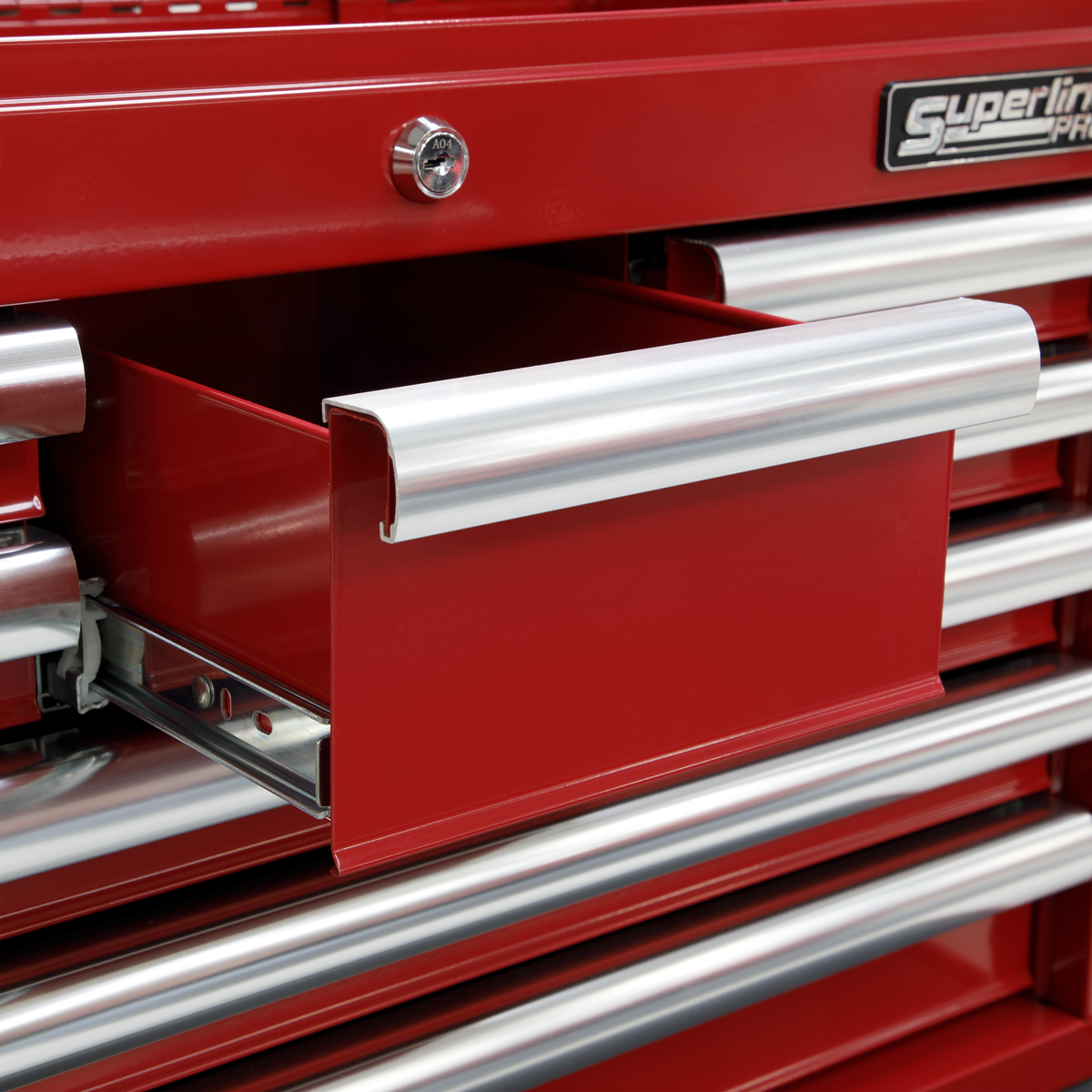 Superline Pro AP33089 Superline PRO® Topchest 8 Drawer - Red