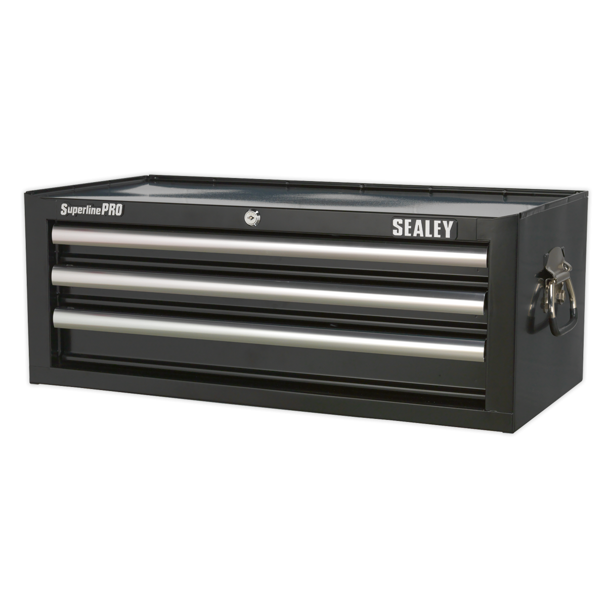 Superline Pro AP33339B Superline PRO® Mid-Box Tool Chest 3 Drawer - Black