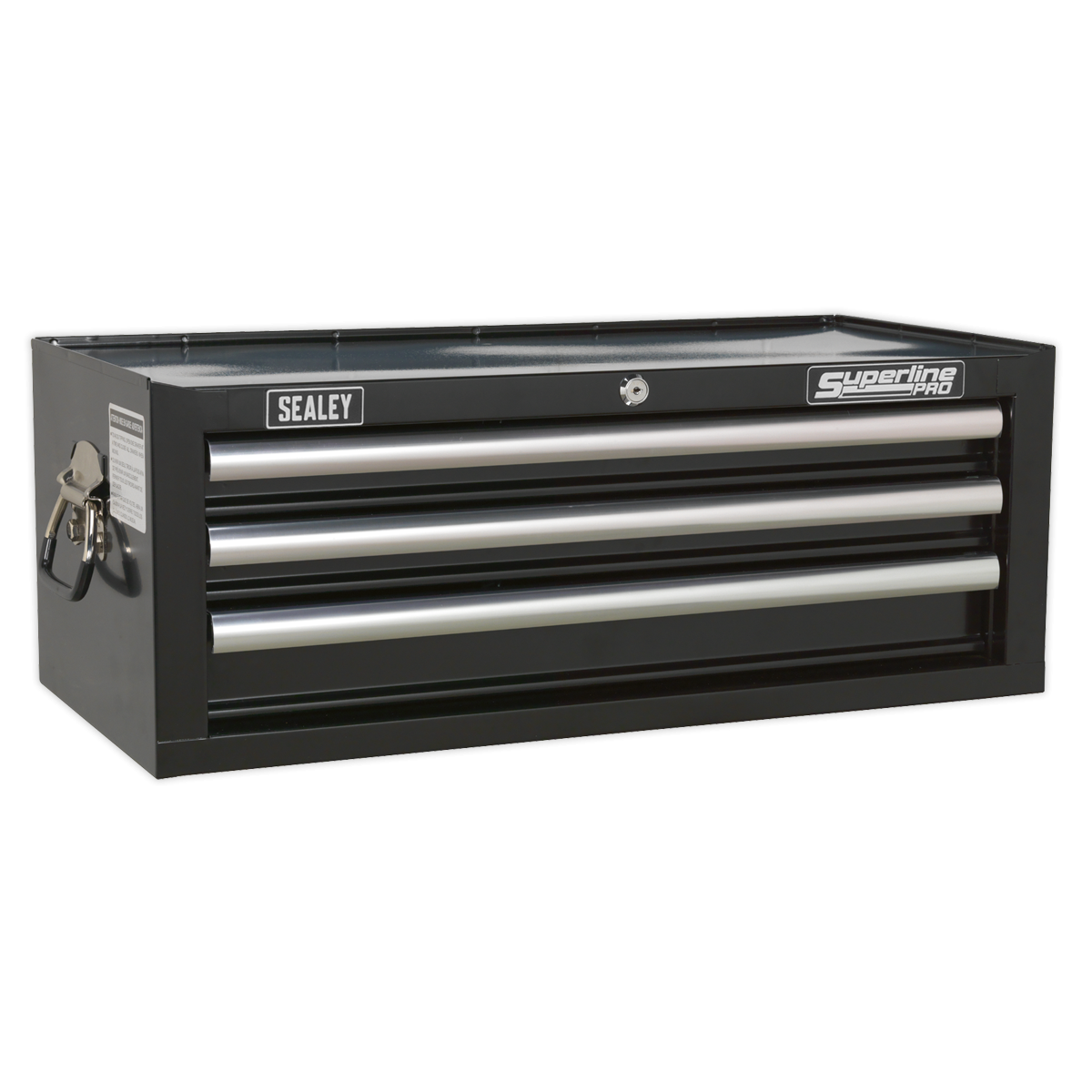 Superline Pro AP33339B Superline PRO® Mid-Box Tool Chest 3 Drawer - Black
