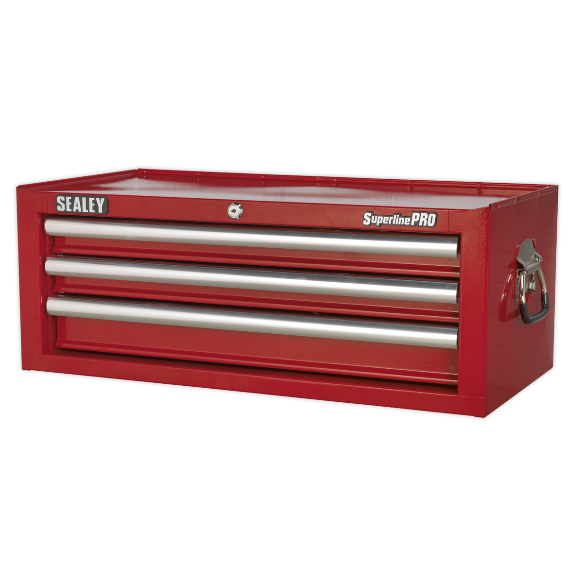 Superline Pro AP33339 Superline PRO® Mid-Box Tool Chest 3 Drawer - Red