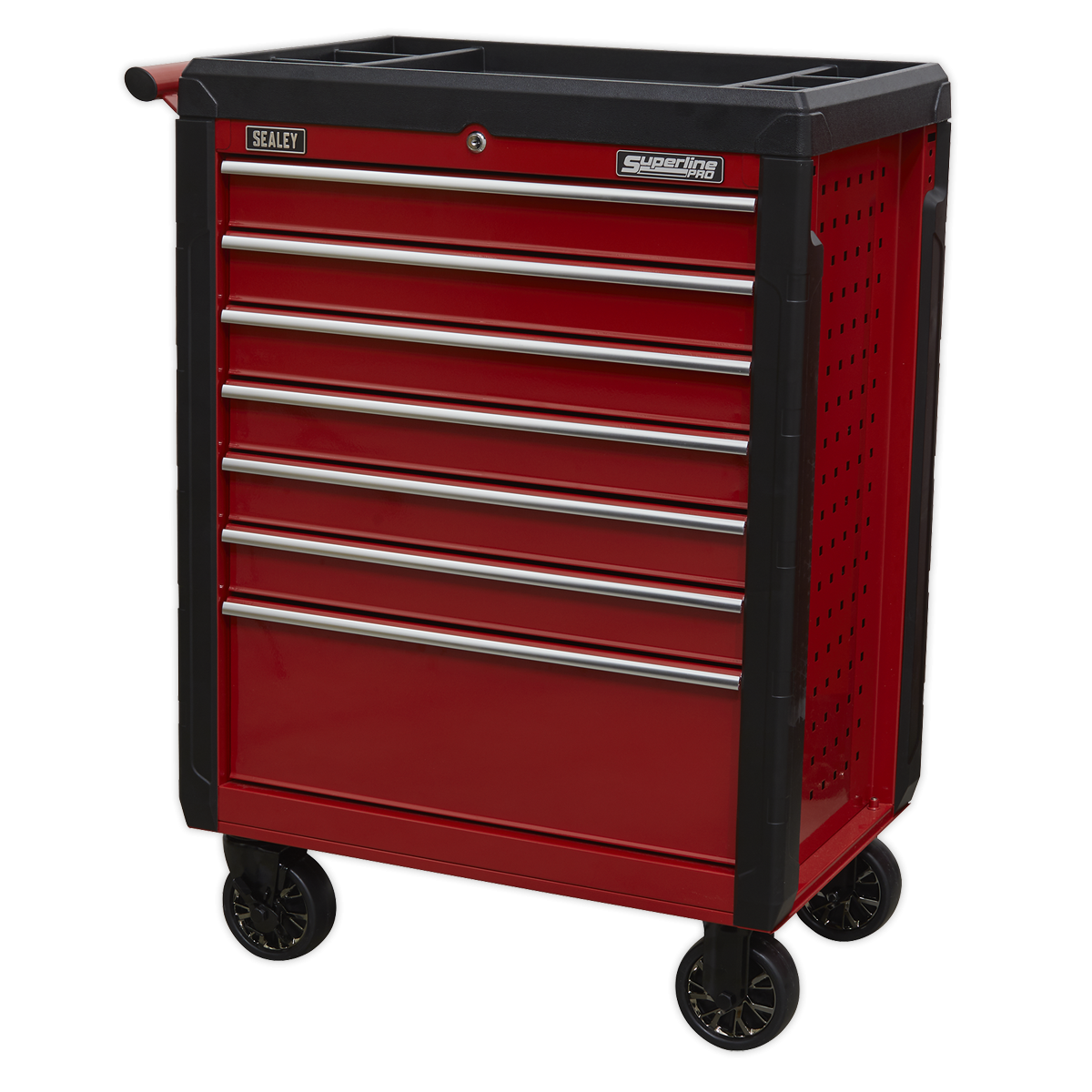 Superline Pro AP3407 Superline PRO® Rollcab 7 Drawer - Red