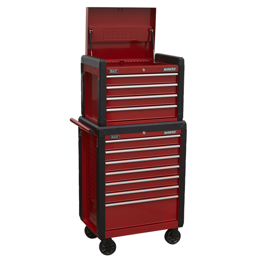 Superline Pro AP3411STACK Superline PRO® Topchest & Rollcab Combination 11 Drawer