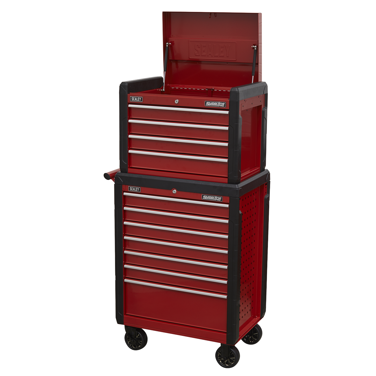 Superline Pro AP3411STACK Superline PRO® Topchest & Rollcab Combination 11 Drawer