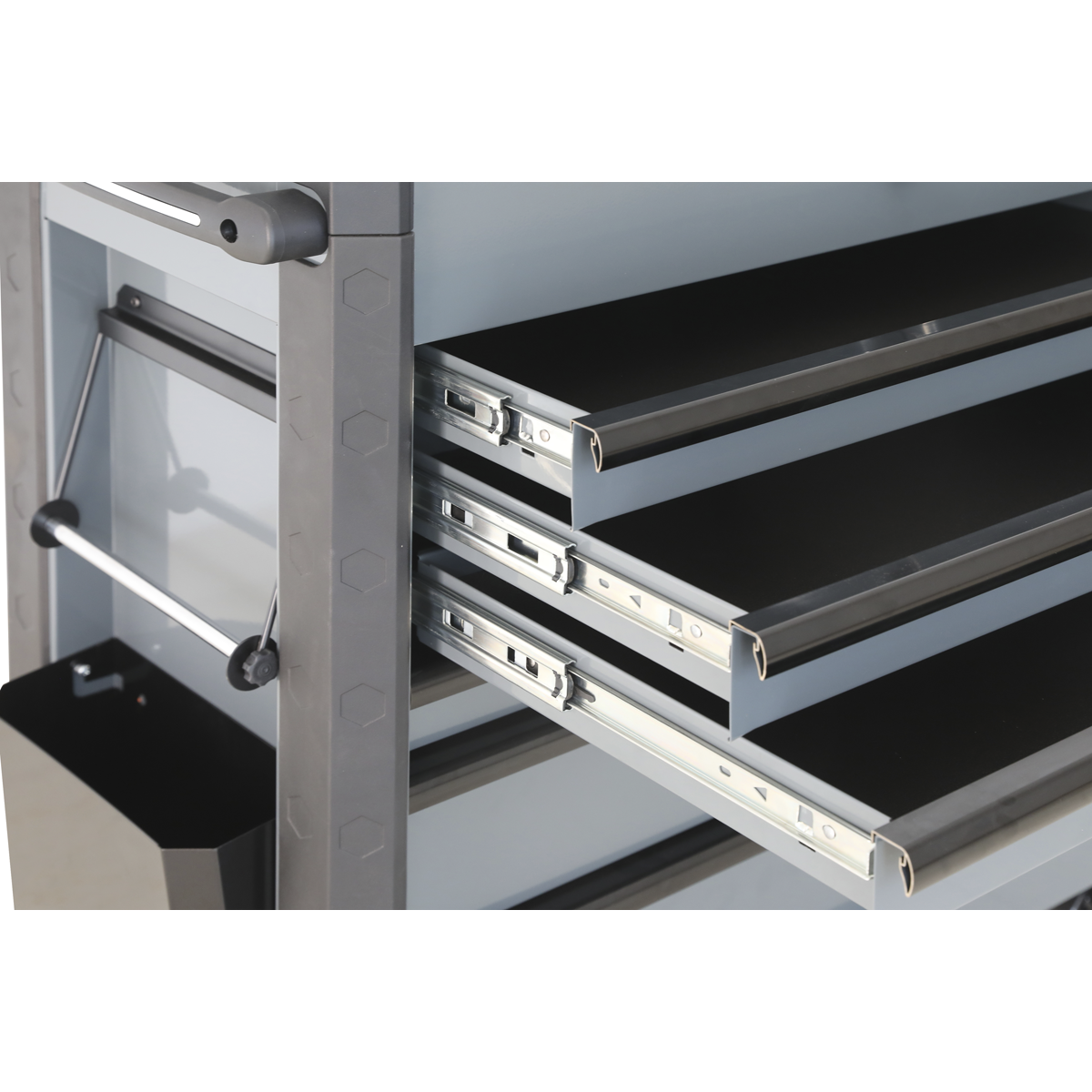 Superline Pro AP366G Tool Trolley 6 Drawer - Grey