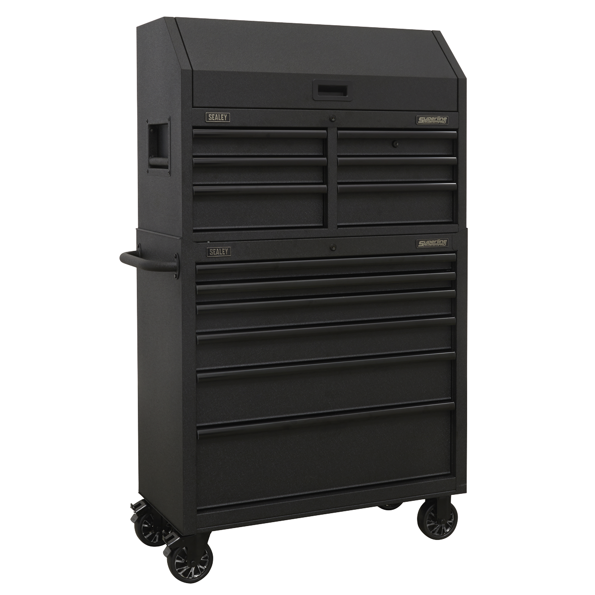 Superline Pro AP36BESTACK Superline PRO® Tool Chest Combination with Power Bar 12 Drawer