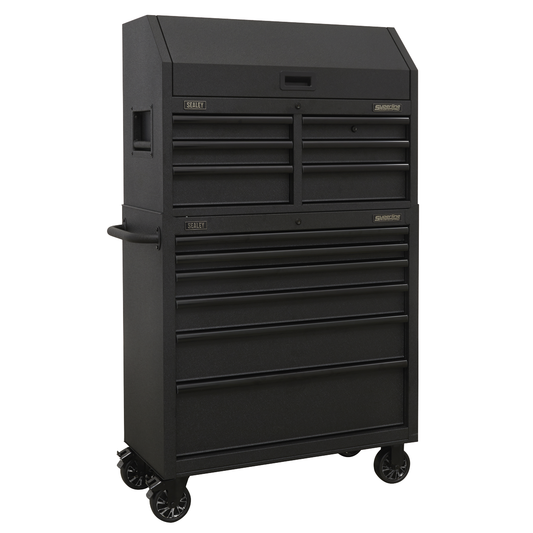 Superline Pro AP36BESTACK Superline PRO® Tool Chest Combination with Power Bar 12 Drawer