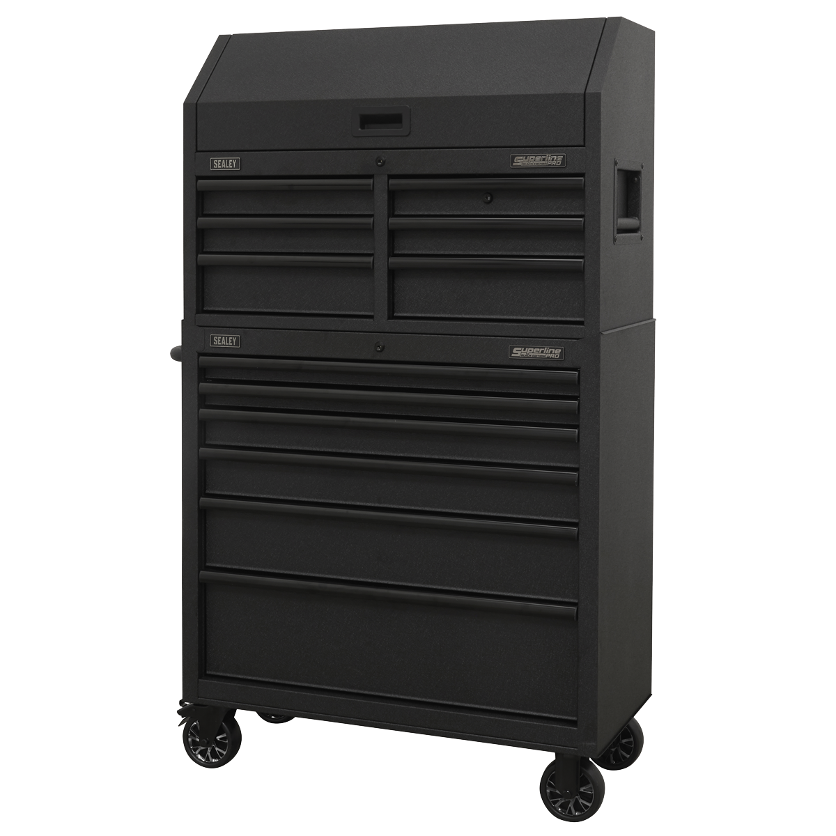 Superline Pro AP36BESTACK Superline PRO® Tool Chest Combination with Power Bar 12 Drawer