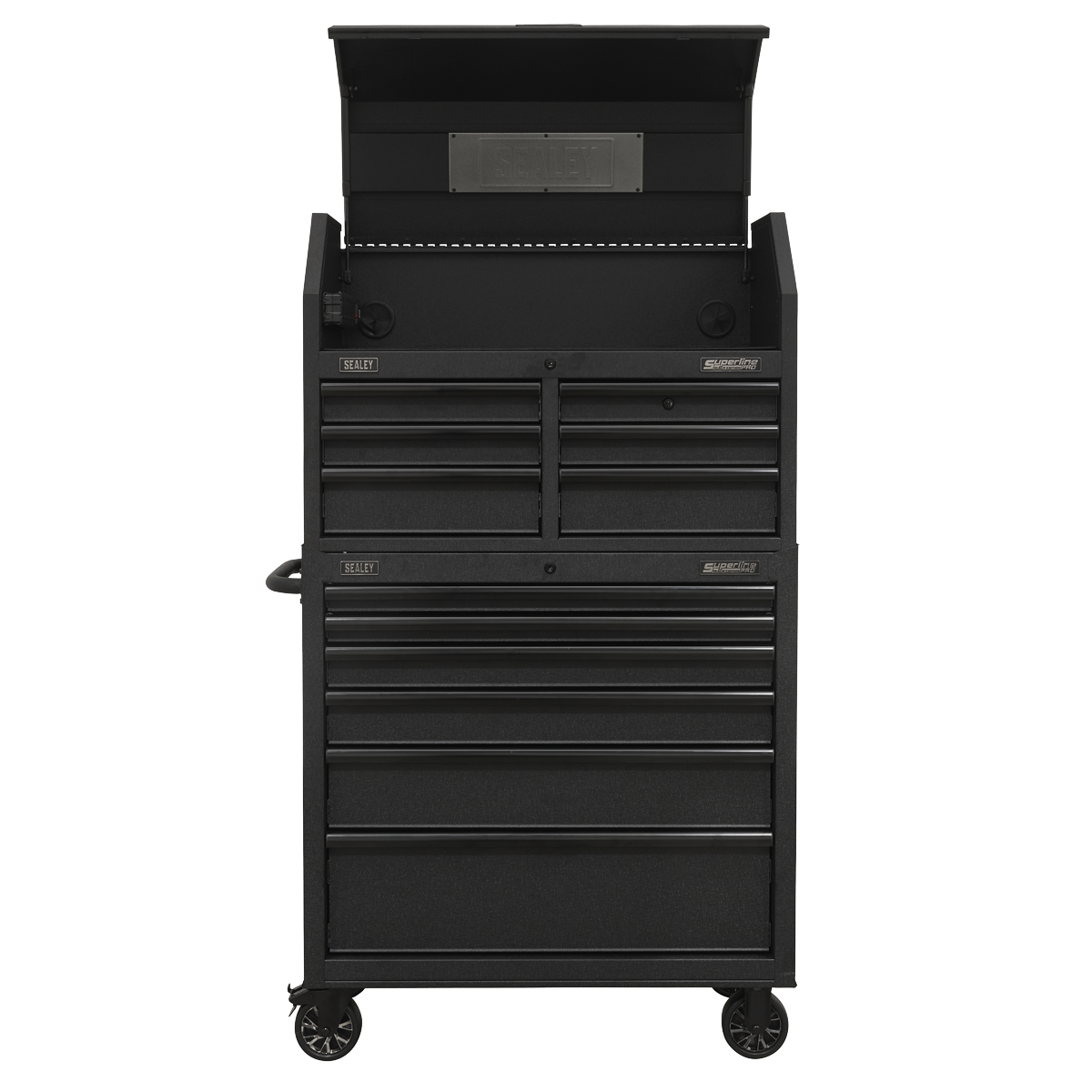 Superline Pro AP36BESTACK Superline PRO® Tool Chest Combination with Power Bar 12 Drawer