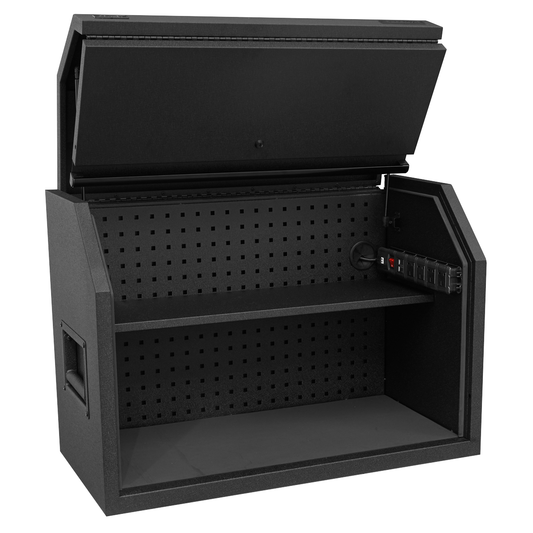 Superline Pro AP36HBE Superline PRO® Toolbox Hutch with Power Bar 910mm