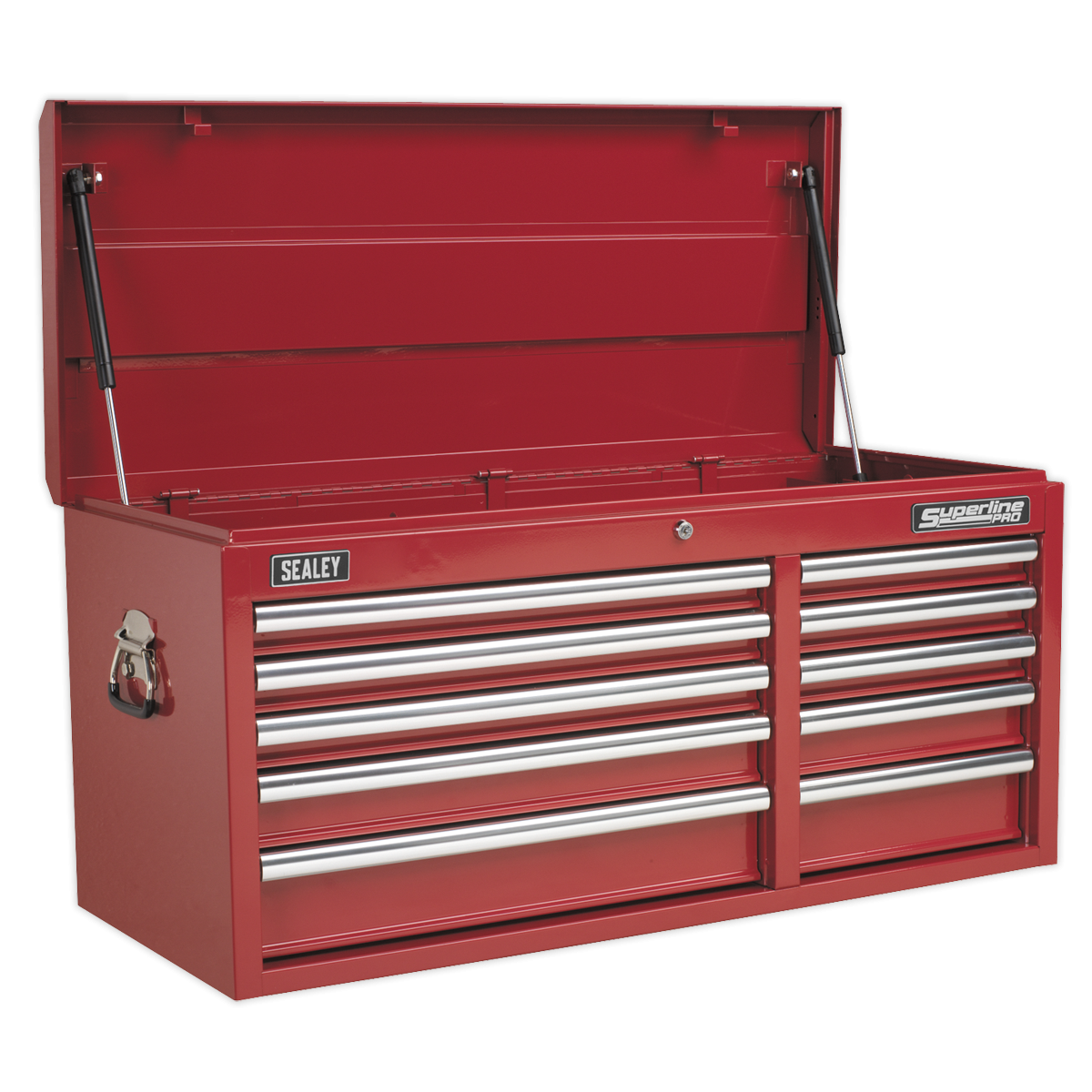Superline Pro AP41110 Superline PRO® Heavy-Duty Topchest 10 Drawer - Red