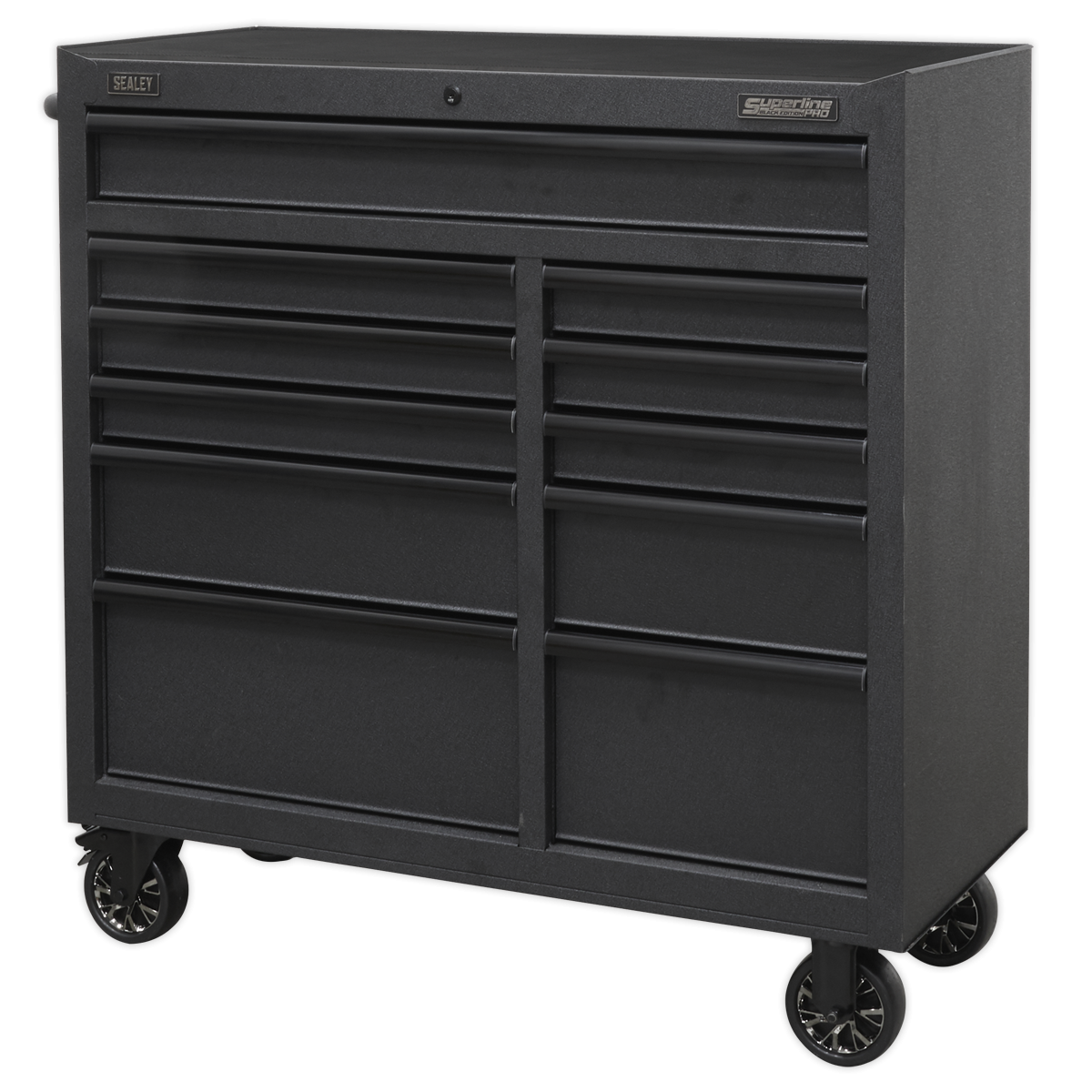 Superline Pro AP4111BE Superline PRO® Black Edition Rollcab with 11 Soft Close Drawers 1040mm