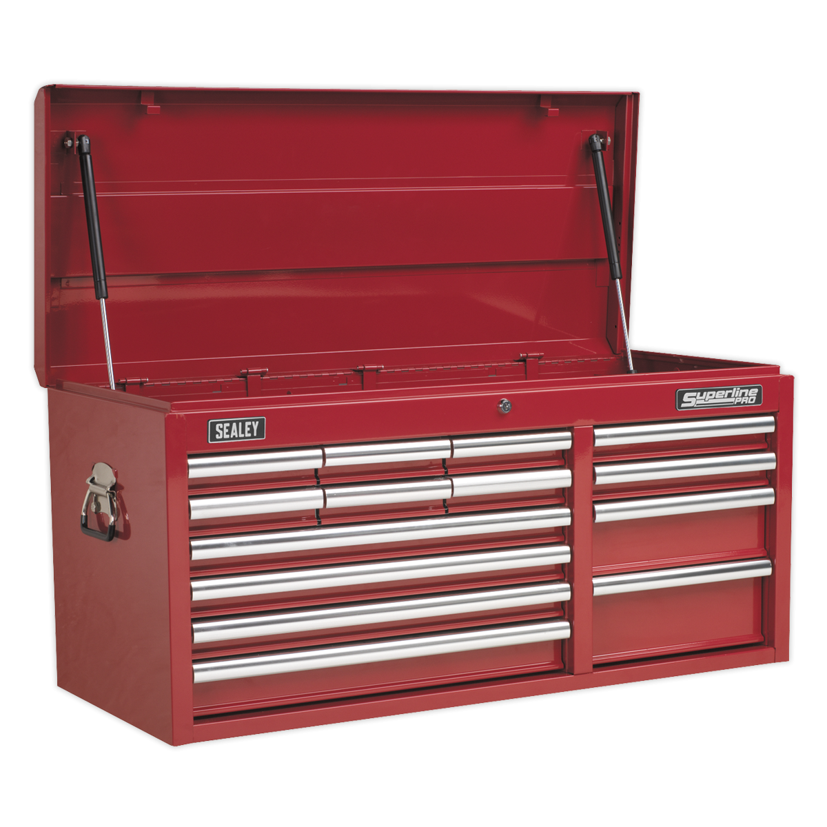 Superline Pro AP41149 Superline PRO® Heavy-Duty Topchest 14 Drawer - Red