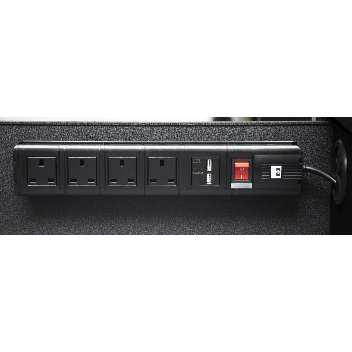 Superline Pro AP4206BE Superline PRO® Mobile Tool Cabinet with Power Tool Charging Drawer 1120mm